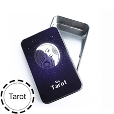 Personalized Label Tin Box for Tarot Sized Cards