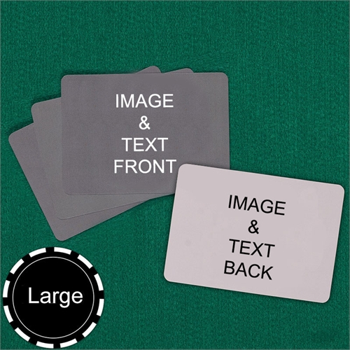 Personalized Large Size Landscape Custom Cards (Blank Cards) Playing Cards