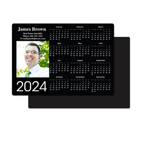 2020 Personalized Portrait Calendar Magnet 3.5