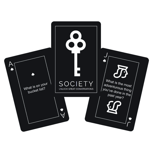 SOCIETY Conversation Card Game